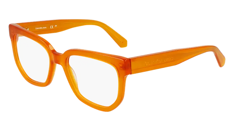 Calvin Klein Donna CKJ24615 201 Montature da vista Acetato Havana Squadrata Normale