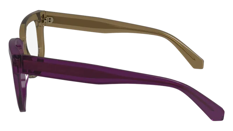 Calvin Klein Donna CKJ24615 208 Montature da vista Acetato Marrone Squadrata Normale miniatura 3