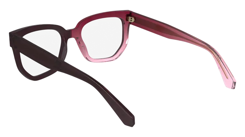 Calvin Klein Donna CKJ24615 602 Montature da vista Acetato Rosa Squadrata Normale miniatura 2
