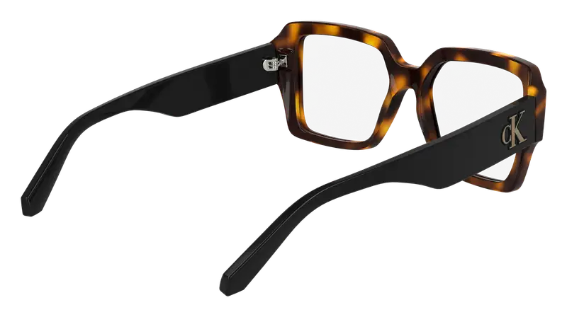 Calvin Klein Donna CKJ24635 235 Montature da vista Acetato Havana Squadrata Normale miniatura 3