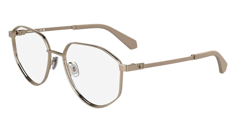 Calvin Klein Donna CKJ25204 770 Montature da vista Metallo Oro  Squadrata Normale