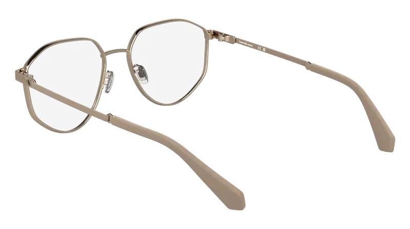 Calvin Klein Donna CKJ25204 770 Montature da vista Metallo Oro Squadrata Normale miniatura 3