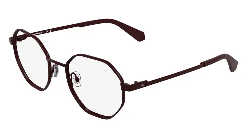 Donna CKJ25211 600 Montature da vista Metallo Rosso Squadrata Normale