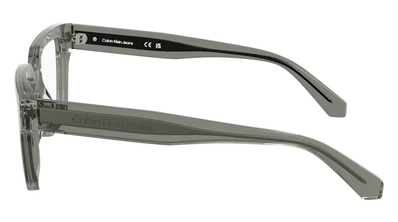 Calvin Klein Donna CKJ25609 057 Montature da vista Acetato Grigio Cat Eye Normale miniatura 2