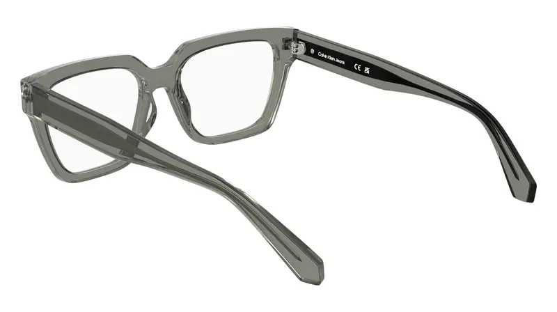 Calvin Klein Donna CKJ25609 057 Montature da vista Acetato Grigio Cat Eye Normale miniatura 3