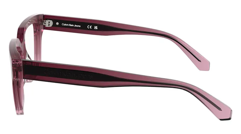 Calvin Klein Donna CKJ25609 602 Montature da vista Acetato Rosa Cat Eye Normale miniatura 2