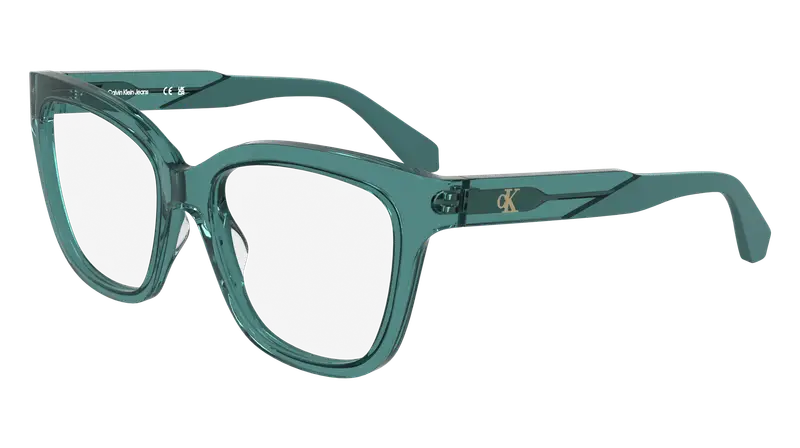 Calvin Klein Donna CKJ25616 432 Montature da vista Acetato Petrolio Farfalla Normale