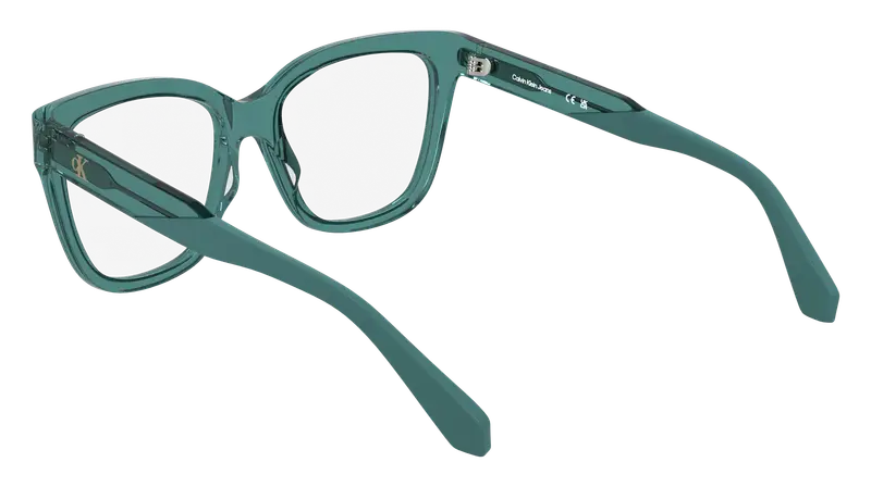 Calvin Klein Donna CKJ25616 432 Montature da vista Acetato Petrolio Farfalla Normale miniatura 3