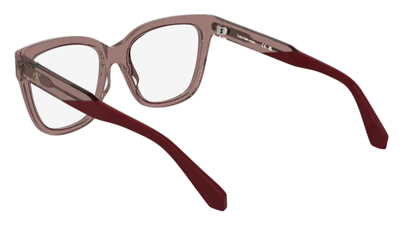 Calvin Klein Donna CKJ25616 605 Montature da vista Acetato Bordeaux Farfalla Normale miniatura 3