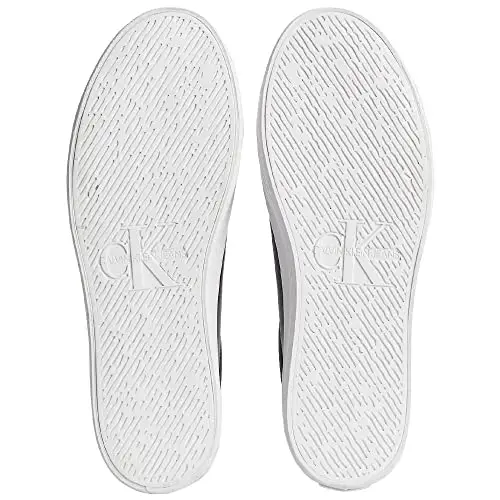 Calvin Klein Donna Sneakers Vulcanizzate Vulc Flatform Laceup Low Lth Zeppa, Nero (Black), 41 miniatura 2