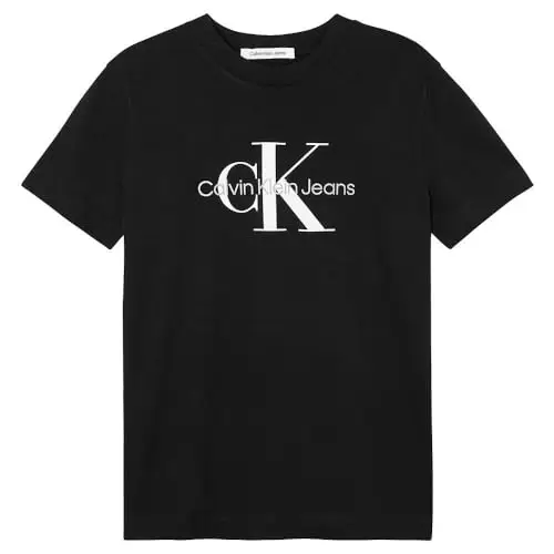 Calvin Klein T-shirt Donna Nero 2744107 miniatura 3