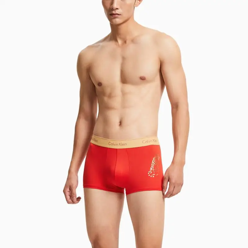 Calvin Klein Boxer Uomo Rosso 4099950 miniatura 4