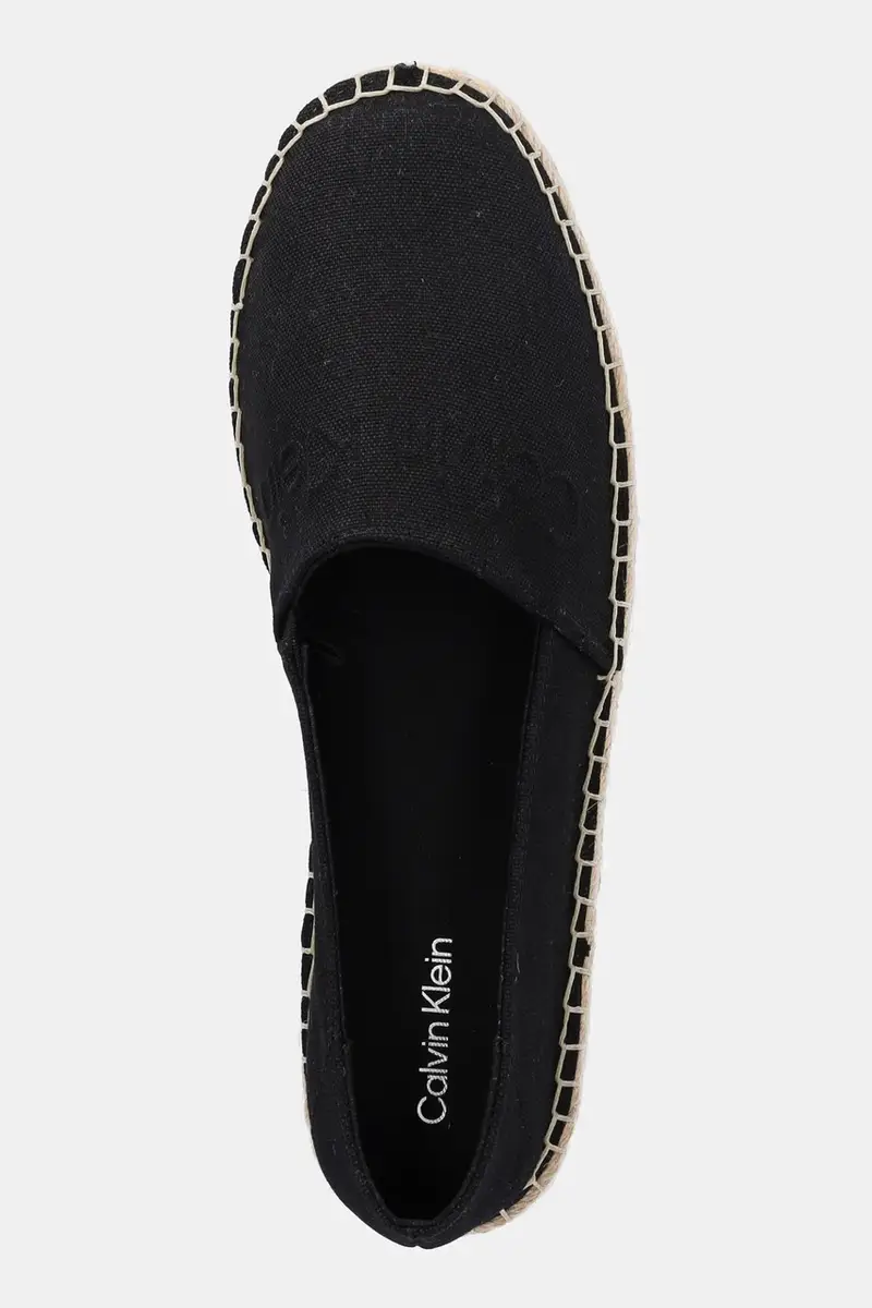 espadrillas ESPADRILLE - HE colore nero HW0HW02384 miniatura 4