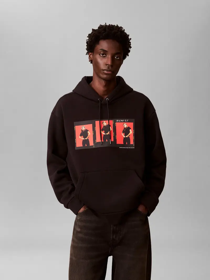 Felpa beige / giallo / rosso / nero miniatura 2