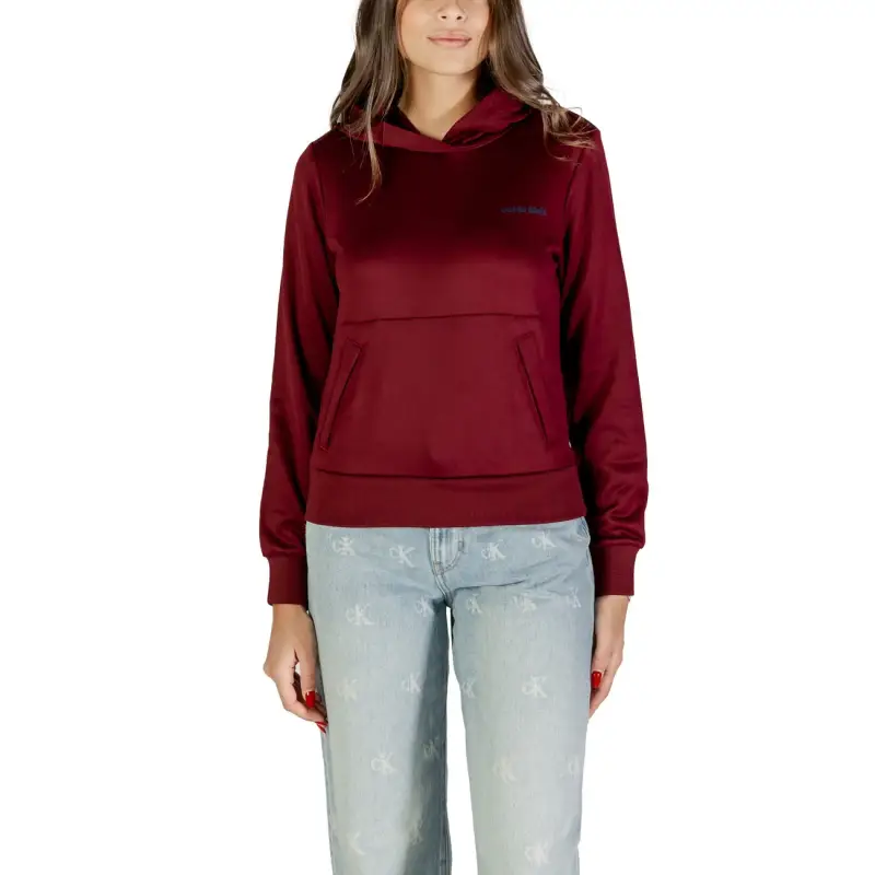Calvin Klein Felpa Donna - bordeaux / XS