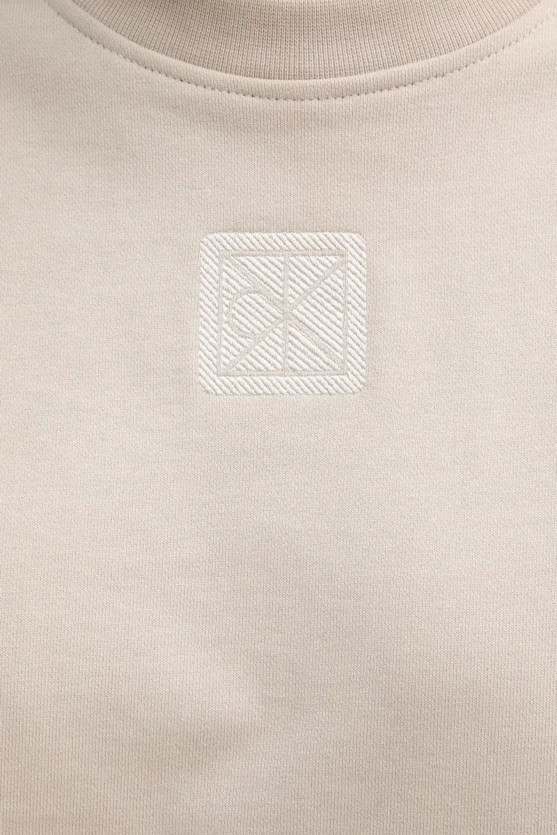 felpa donna colore beige LV044D203G miniatura 4