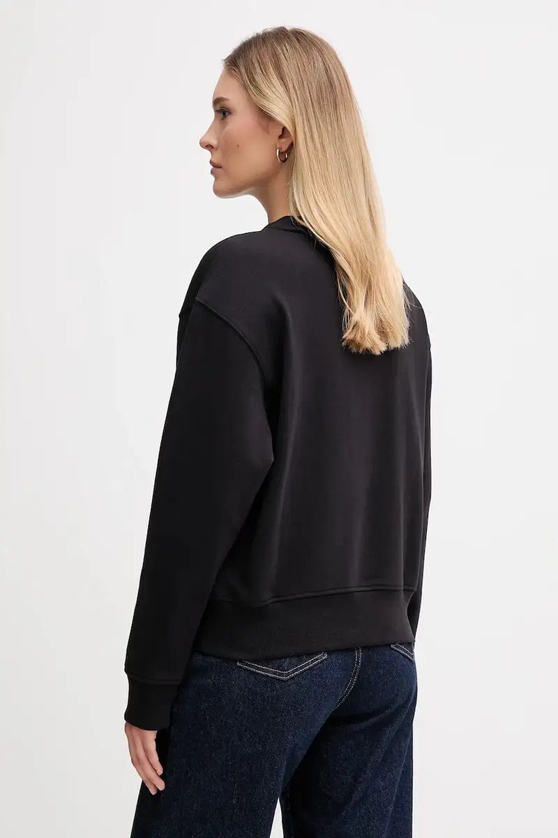 felpa donna colore nero LV044D203G miniatura 2