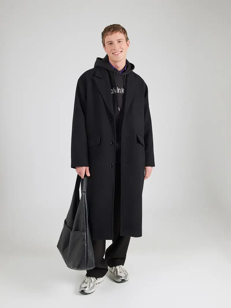 Felpa grigio / nero / bianco miniatura 3