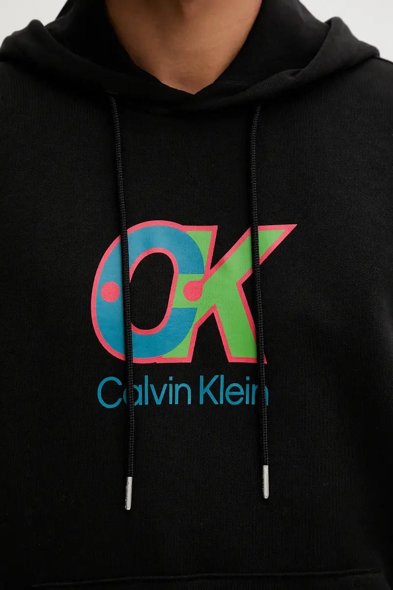 felpa in cotone uomo colore nero con cappuccio LV04LD240G miniatura 5