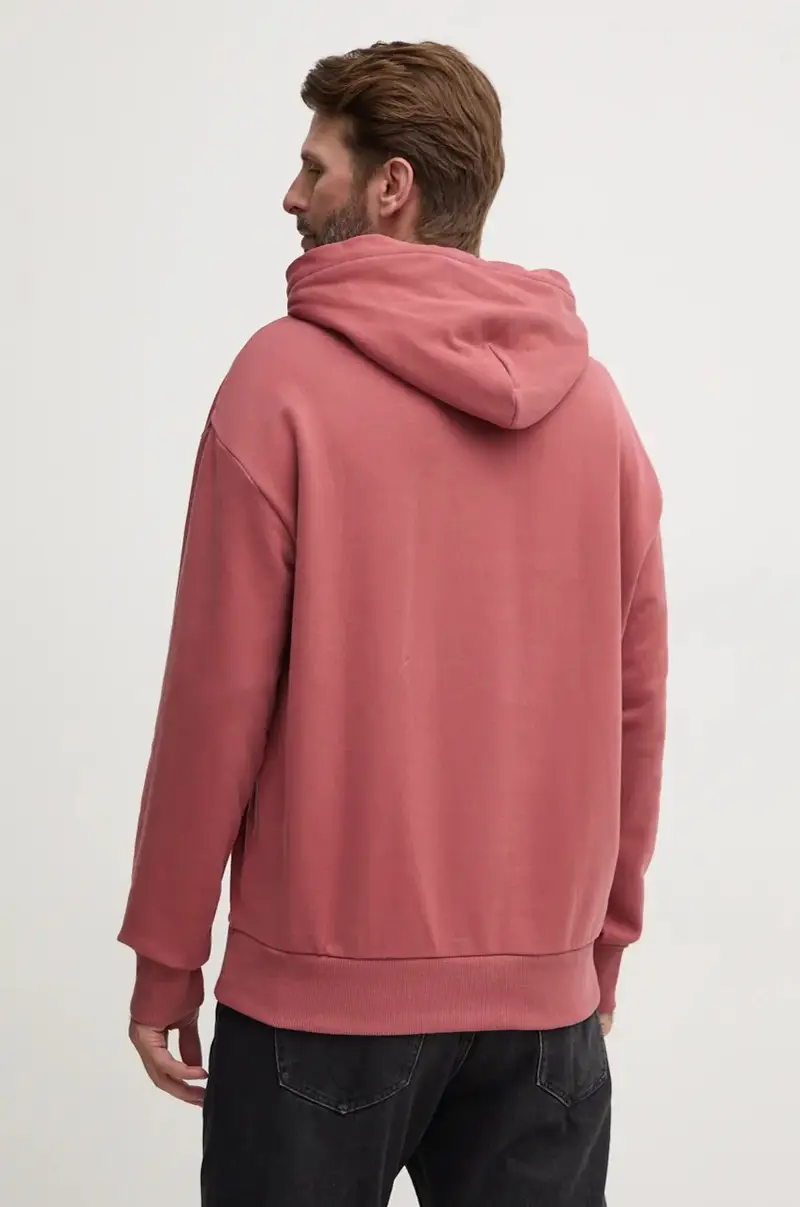 felpa in cotone Violetto miniatura 3