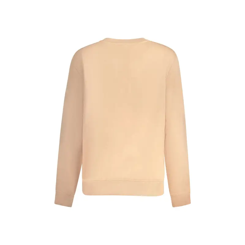 Calvin Klein Felpa Maniche Lunghe Donna Rosa con Stampa Logo miniatura 2