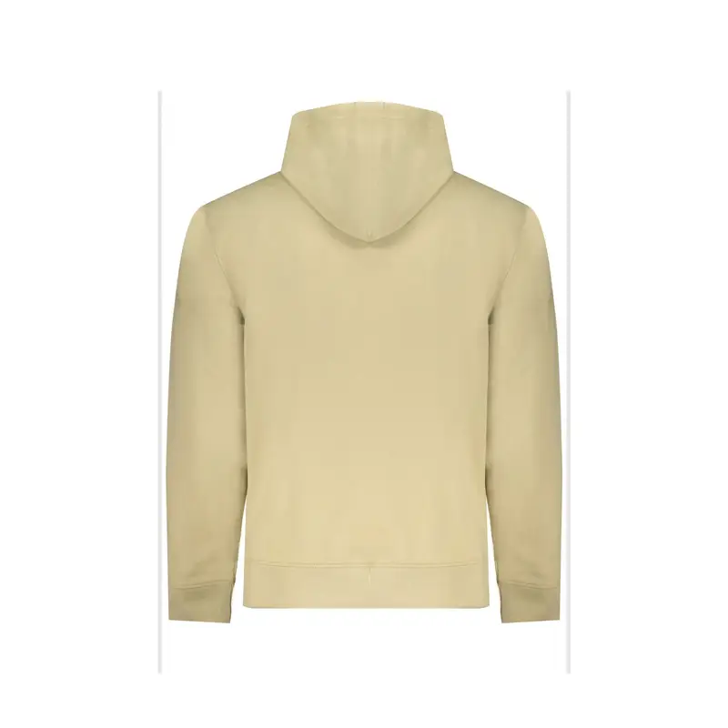 Calvin Klein Felpa Uomo beige con Cappuccio e Logo miniatura 2