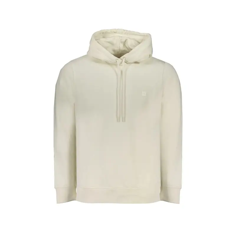 Calvin Klein Felpa Uomo Bianca con Cappuccio e Logo