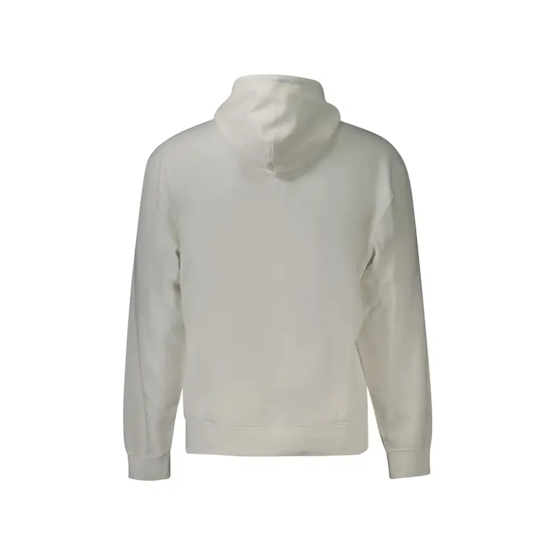 Calvin Klein Maglia Uomo Bianca con Cappuccio e Logo miniatura 2