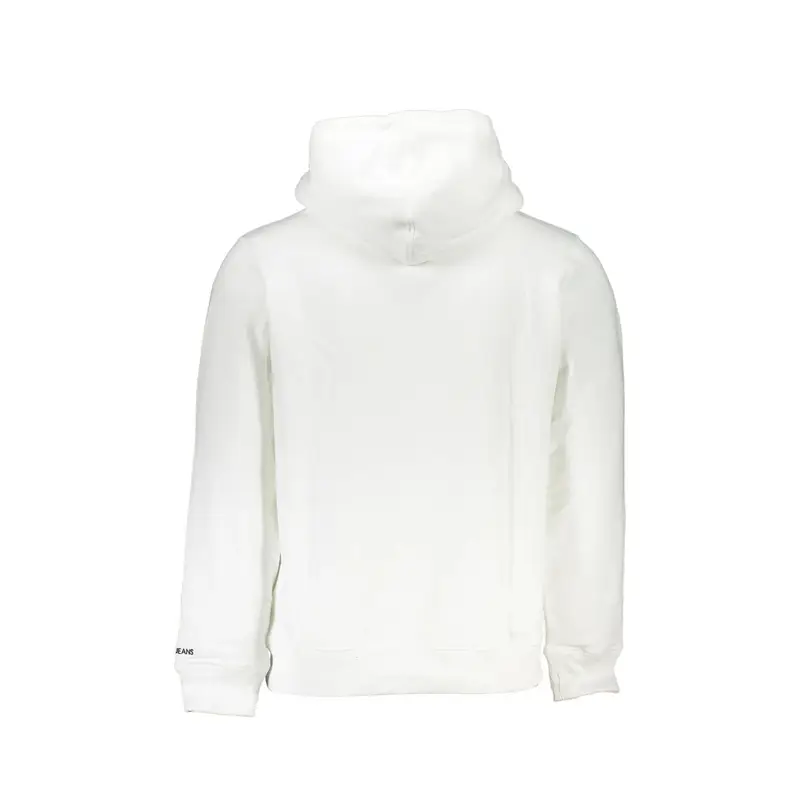 Felpa Maniche Lunghe Uomo Bianca Ricamo Bianco miniatura 2