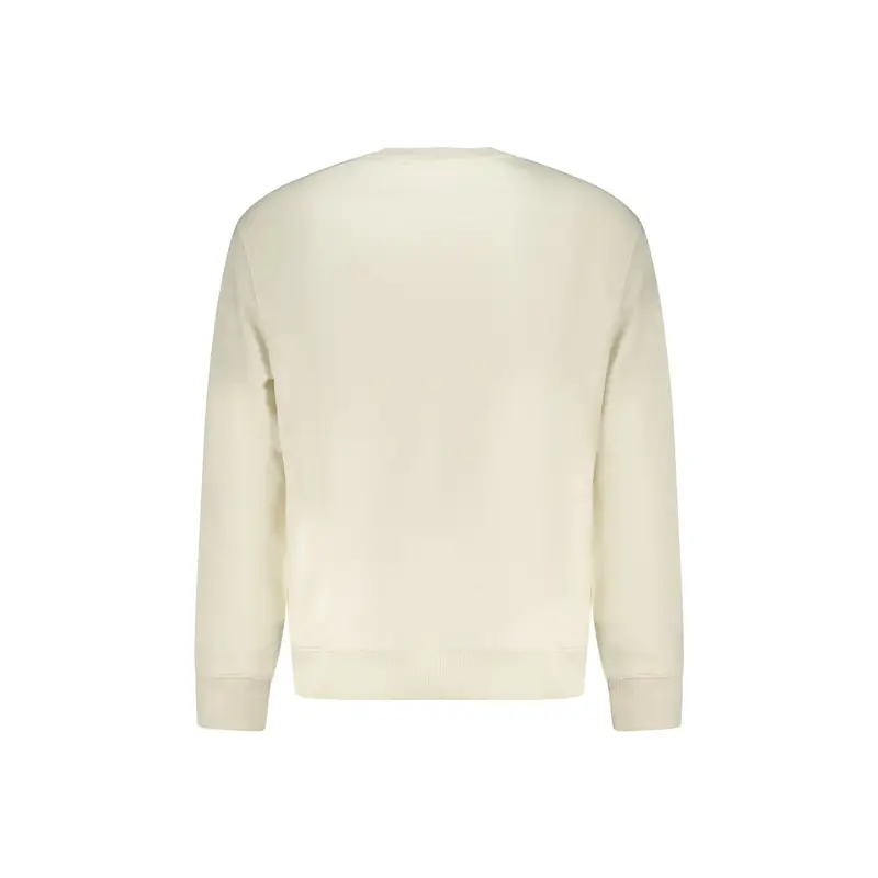 Felpa Maniche Lunghe Uomo Bianca Ricamo Bianco miniatura 2