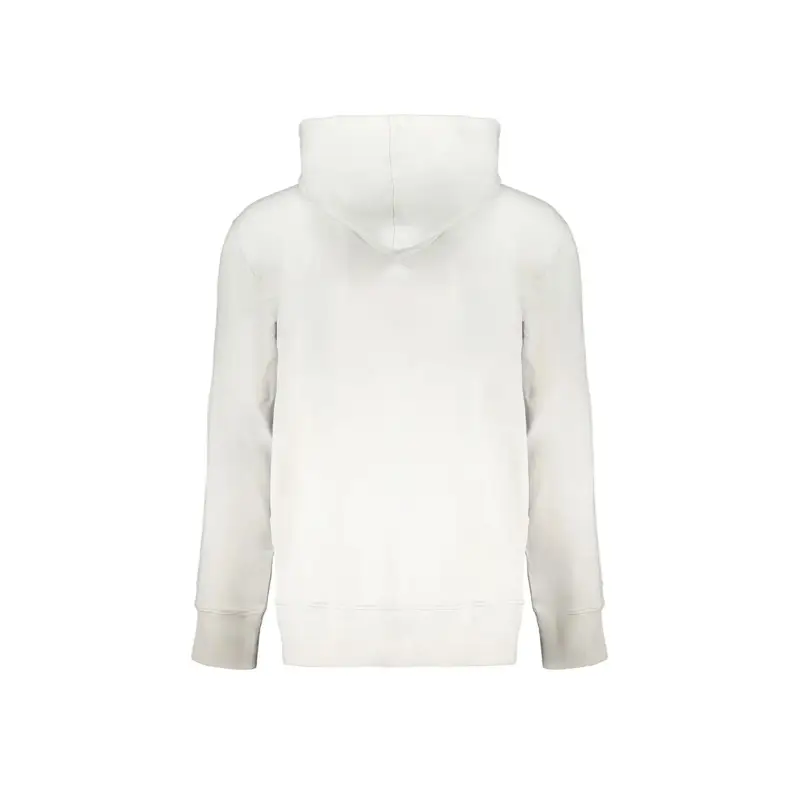 Felpa Maniche Lunghe Uomo Grigia con Zip Grigio miniatura 2