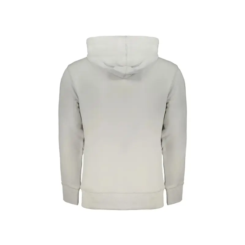 Felpa Maniche Lunghe Uomo Grigia Logo Grigio miniatura 2