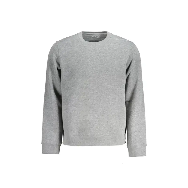 Calvin Klein Maglia Uomo Grigia con Stampa Logo