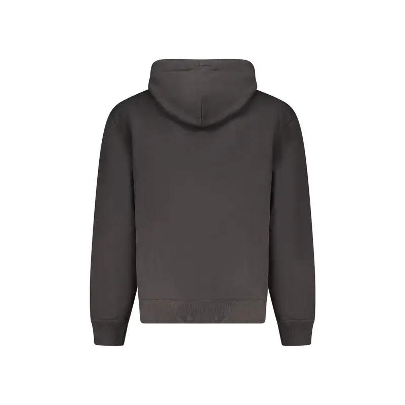 Calvin Klein Felpa Maniche Lunghe Uomo Nera con Logo miniatura 2