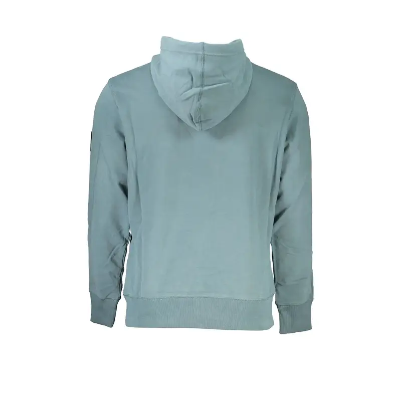 Felpa Maniche Lunghe Uomo Verde Logo miniatura 2