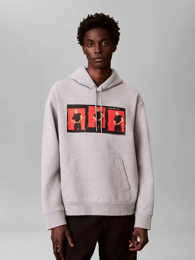 Felpa OUTTAKES giallo / grigio / rosso / nero miniatura 2