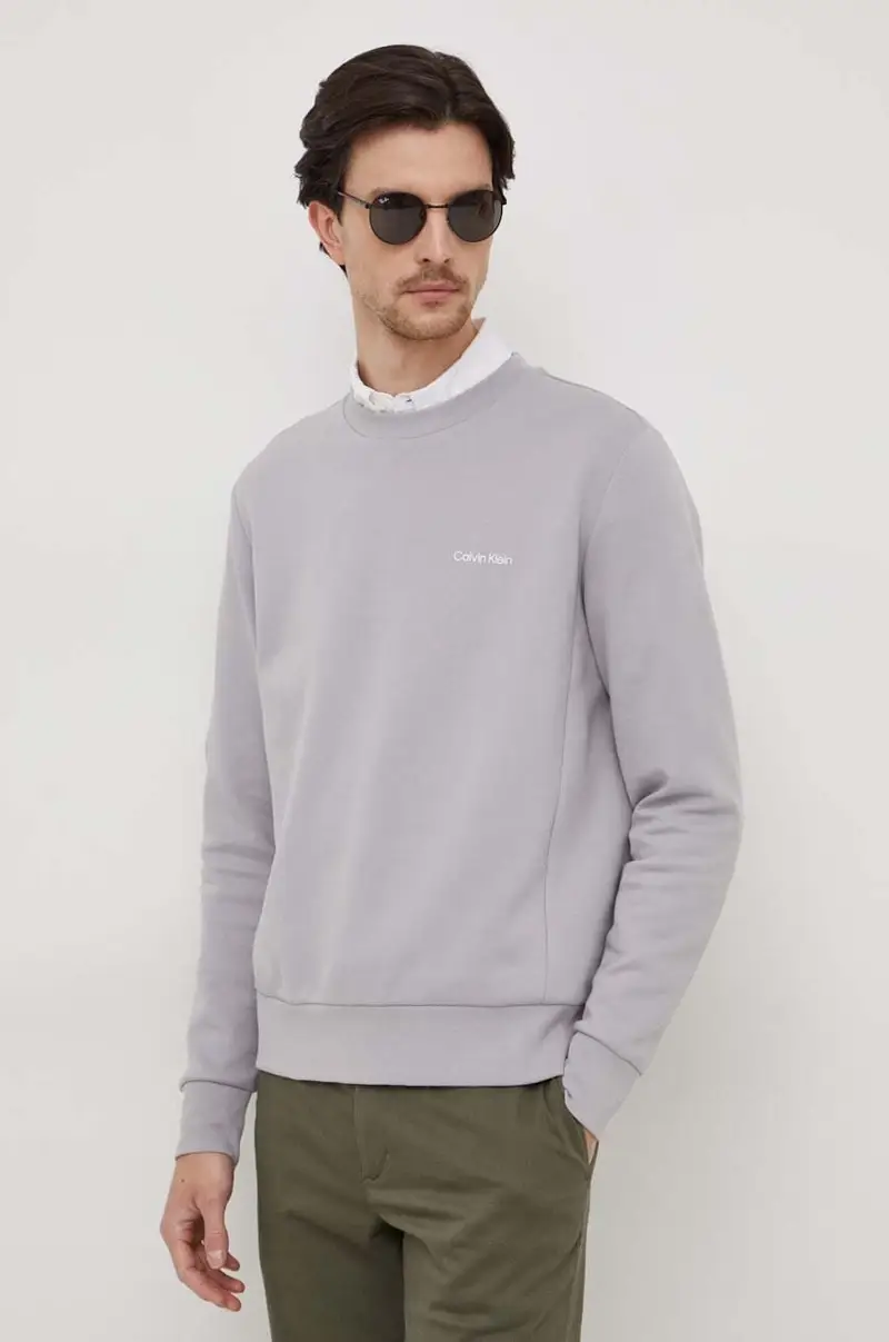 felpa uomo colore grigio