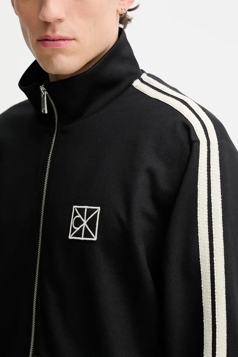 felpa uomo colore nero con applicazione LV04LD220G miniatura 5