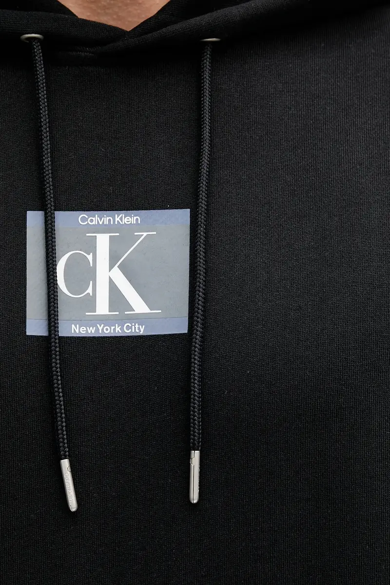 felpa uomo colore nero con cappuccio LV04RC286G miniatura 4