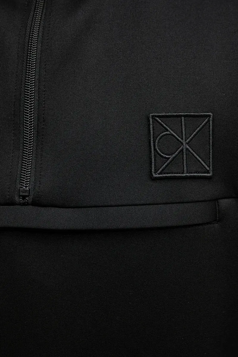 felpa uomo colore nero con cappuccio LV04RD212G miniatura 5