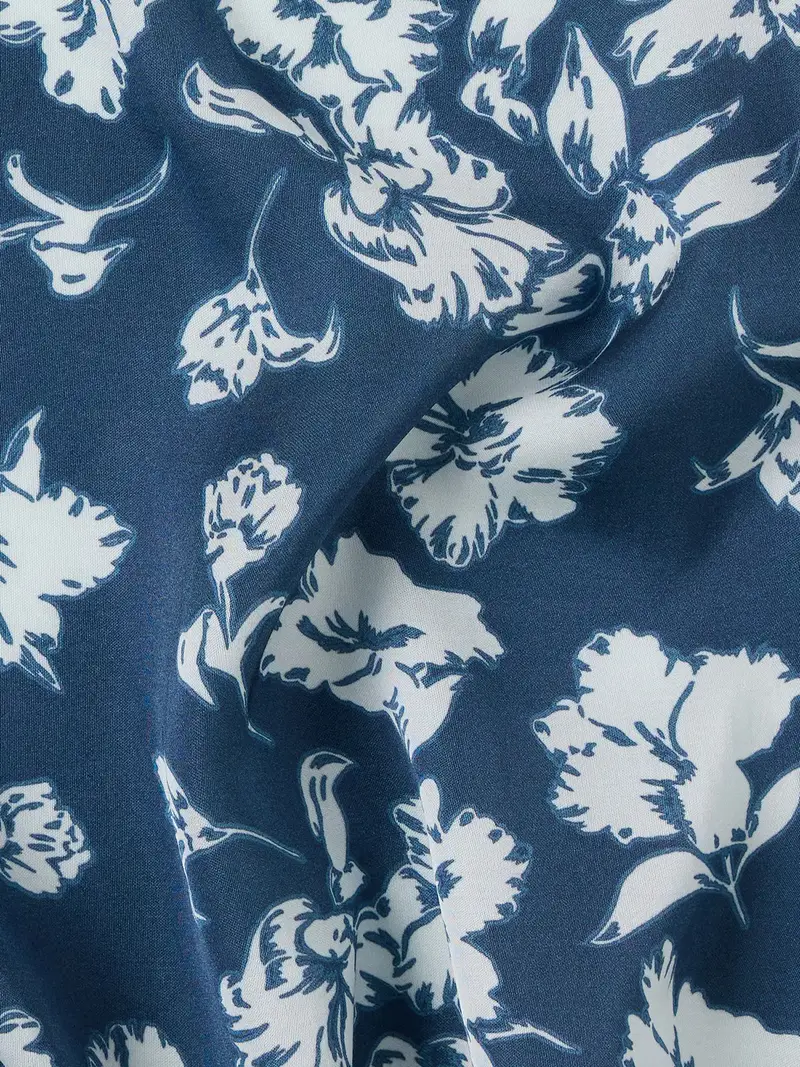 Foulard blu / genziana / blu pastello miniatura 2