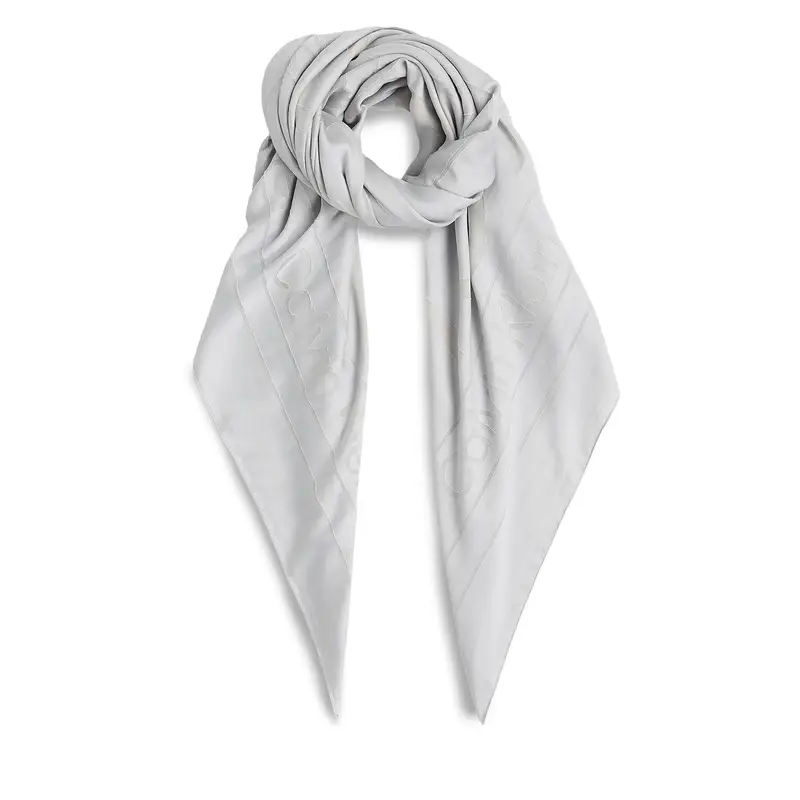 Foulard Calvin Klein Burnout Large Monogram K60K612977 Grigio