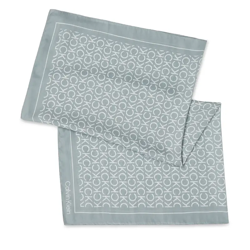 Foulard Calvin Klein Silk K60K611413 Grigio