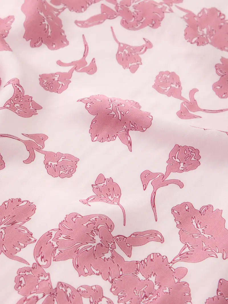 Foulard rosa / rosa chiaro / rosso rubino miniatura 2