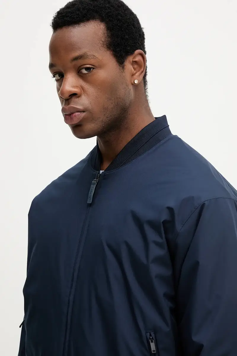 giacca bomber colore blu navy LV04LC513G miniatura 4