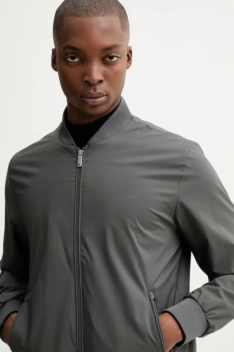 giacca bomber uomo colore blu LV040FM512 Grigio miniatura 5