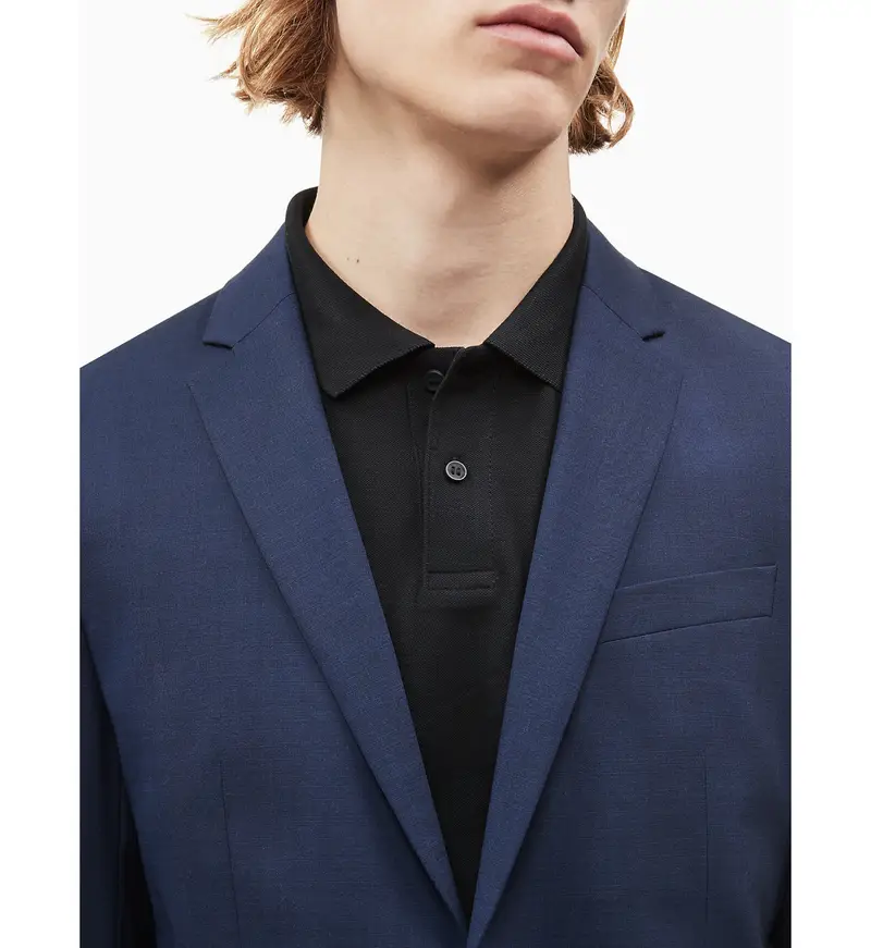 Calvin Klein Giacca business da completo navy miniatura 2