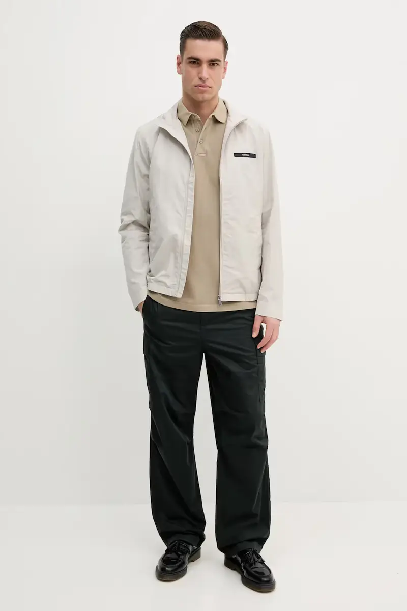 giacca colore beige K10K114111 miniatura 2