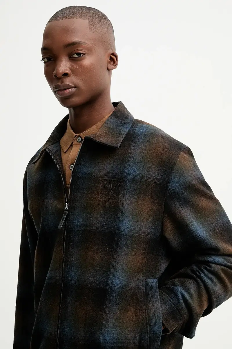 giacca con lana colore marrone LV04LD425G miniatura 4