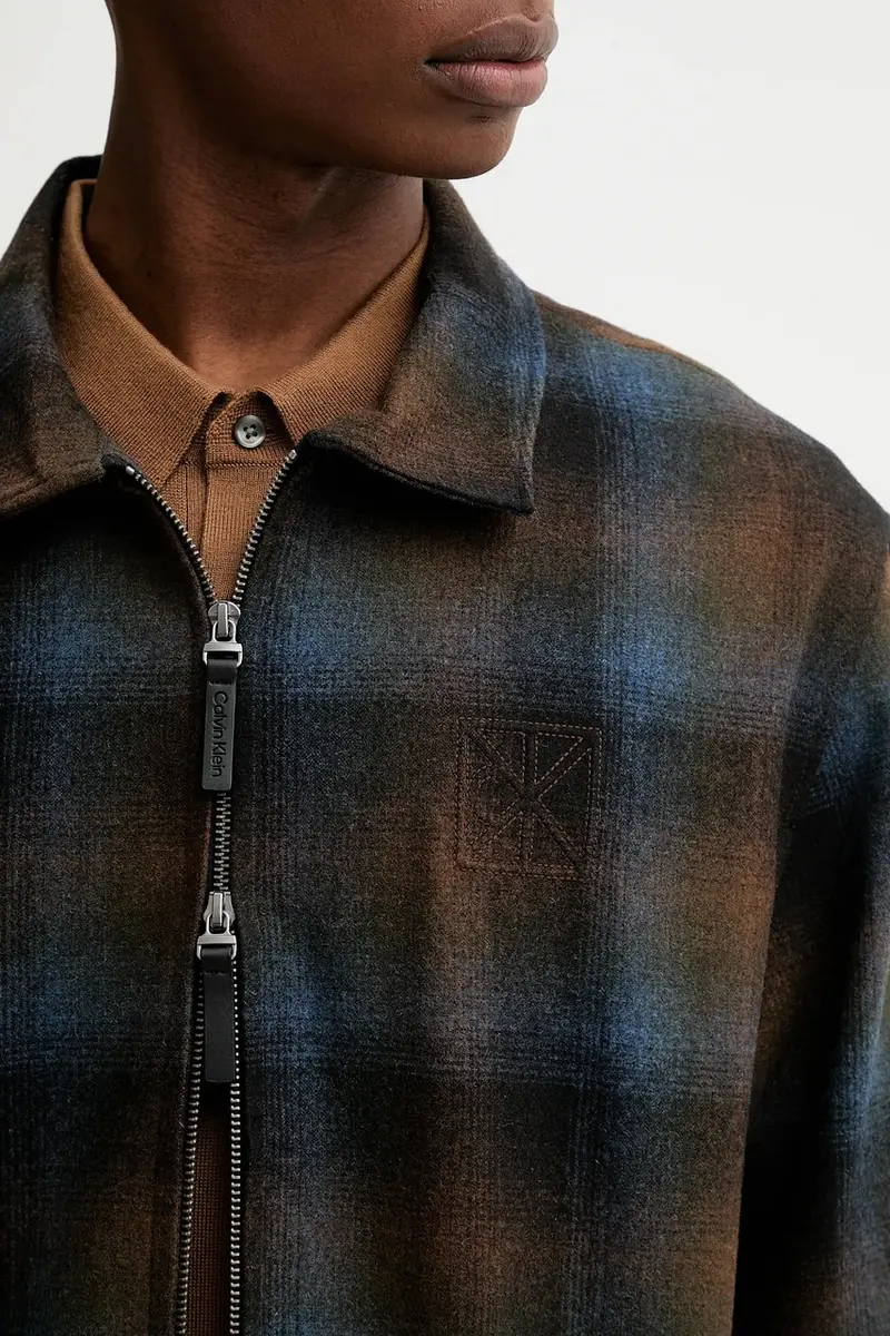 giacca con lana colore marrone LV04LD425G miniatura 5